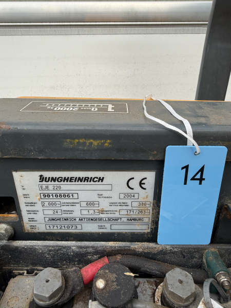 Jungheinrich Gabelhochhubwagen EJE 220 (B14/25)